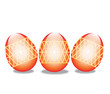 Easter eggs isolated on white background Easter eggs isolated on white background