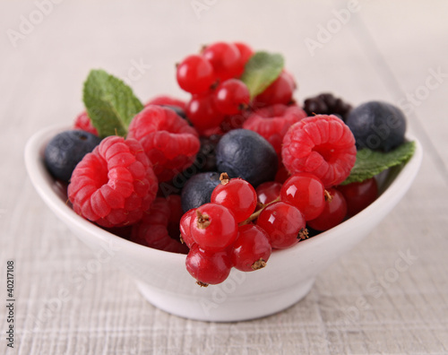 Photo: assortment of berries assortment of berries