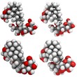 Stevioside molecules
