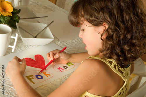 Photo: Mother's drawing Mother's drawing