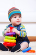 Baby playing