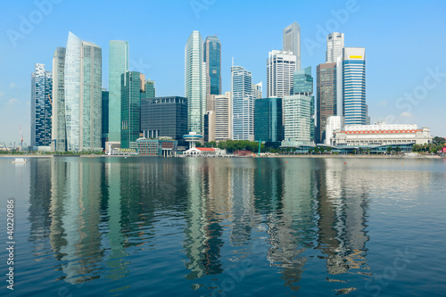 Photo: Singapore skyline Singapore skyline