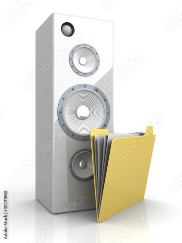 Ilustração: Musik Ordner Musik Ordner