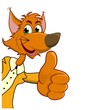 der Fuchs sagt okay