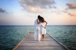 Sensual Happy Couple In White ...