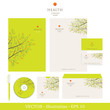 Corporate Identity. Natural Vector Business Template