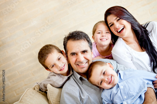 Foto: Happy family portrait Happy family portrait