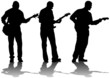Guitarist mans