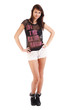 Teenager girl posing