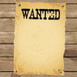 Plakat - WANTED