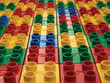 Toy bricks everywhere Toy bricks everywhere