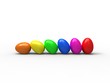 roll color eggs