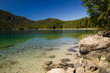 Eibsee Bergsee Traum Idylle blau azur anblick Wald