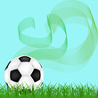 Abstract background football