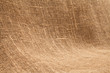 Photo: Close-up of natural burlap hessian sacking. Background texture u Close-up of natural burlap hessian sacking. Background texture u