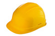 Yellow helmet isolated on white Yellow helmet isolated on white