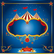 Circus blue leaflet