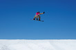 Saut extrême en snowboard (slopestyle)