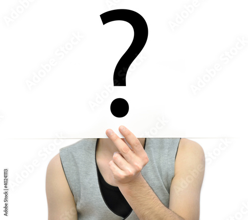 Photo: Asking a question Asking a question