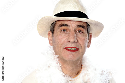 Photo: vieil homme déguisé vieil homme déguisé