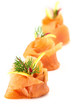 Smoked salmon appetizer