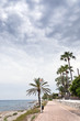 Promenade at Santa Pola town, Alicante, Spain