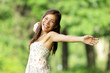 Free happy woman