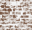 Seamless pattern with brick wall .