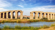Ruins of ancient bridge. Hampi, India. Ruins of ancient bridge. Hampi, India.