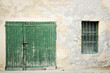 old wooden door wall background
