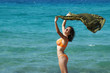 Sexy woman on the beach