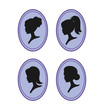 women silhouettes
