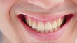 Man showing a beaming smile