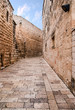 Photo: An alley in the old city in Jerusalem. An alley in the old city in Jerusalem.