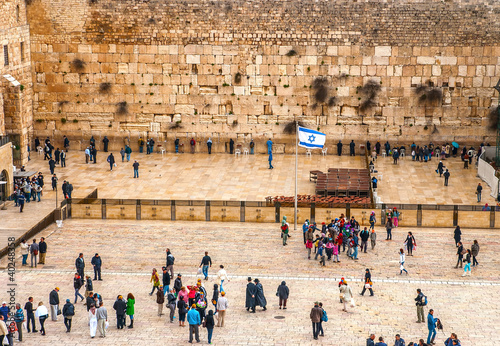 Photo: The Western Wall, Jerusalem The Western Wall, Jerusalem