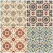 Seamless Vintage Background Collection - Victorian Tile in vecto Seamless Vintage Background Collection - Victorian Tile in vecto