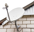 Satellite dish antenna Television