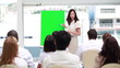 Businesswoman making a presentation