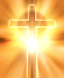 glowing cross