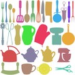 Colour Kitchen Objects