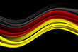 illustrated german colors for sport events