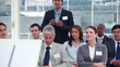 Video: Businessman stands up and asks question Businessman stands up and asks question