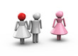 Conceptual photo of a marital infidelity