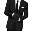 Silhouette of Business Man