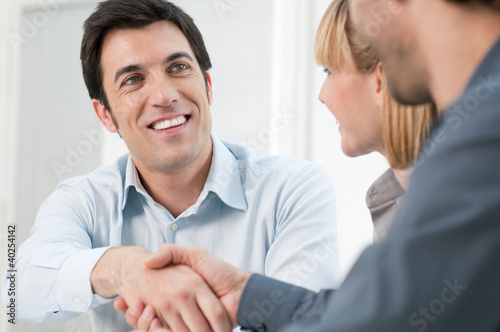 Photo: Successful business meeting Successful business meeting