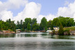 1000 islands in the St Lawrence River Seaway in Canada