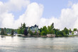 1000 islands in the St Lawrence River Seaway in Canada