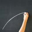 Hand with chalk