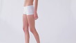 Low section of a woman posing