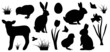 set of Easter symbols